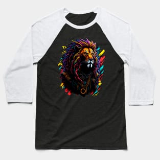 Roaring Style: Urban Lion King Baseball T-Shirt